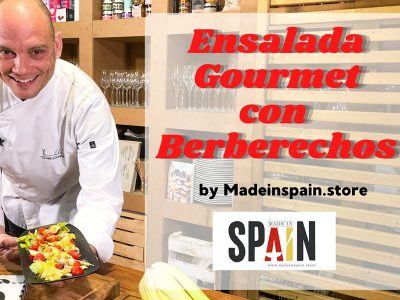 Receta de Xavi Lahuerta para MadeinSpain.store: Ensalada Gourmet con Berberechos de la Real Conservera Española