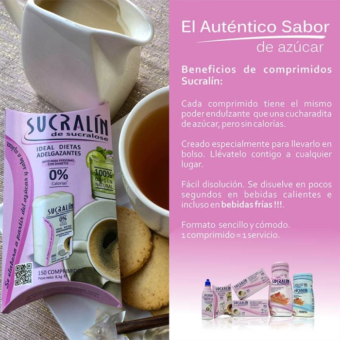 Sucralín 150 comprimidos Formato Farma