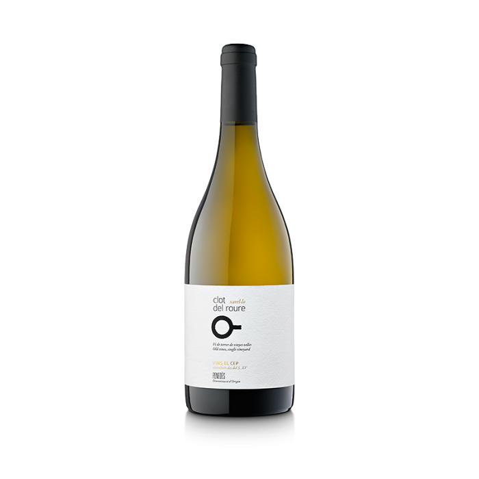 Clot del Roure 2018 vino blanco, biodinámico, vegano