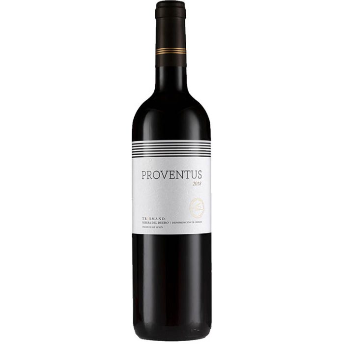 Proventus 2018, vino tinto. Tres Mano