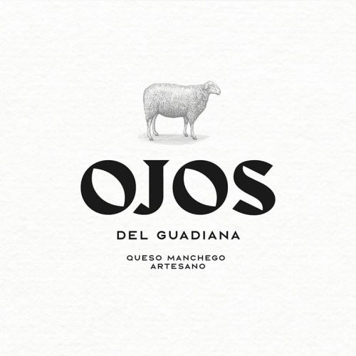 Queso manchego D.o., leche cruda semicurado, Ojos del guadiana