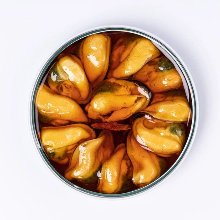 Mejillones en escabeche picante, La Curiosa