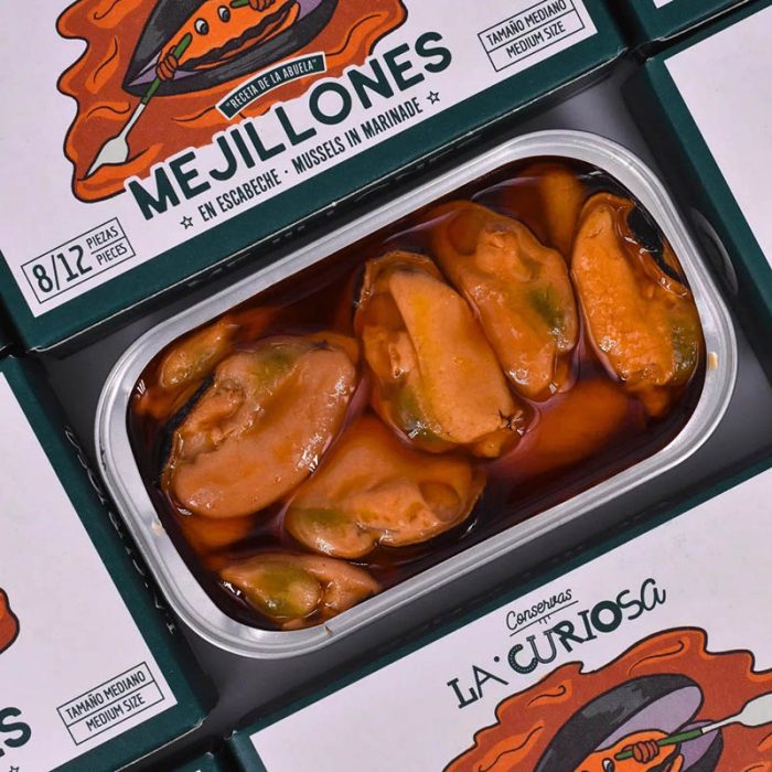 Mejillones en escabeche, La Curiosa